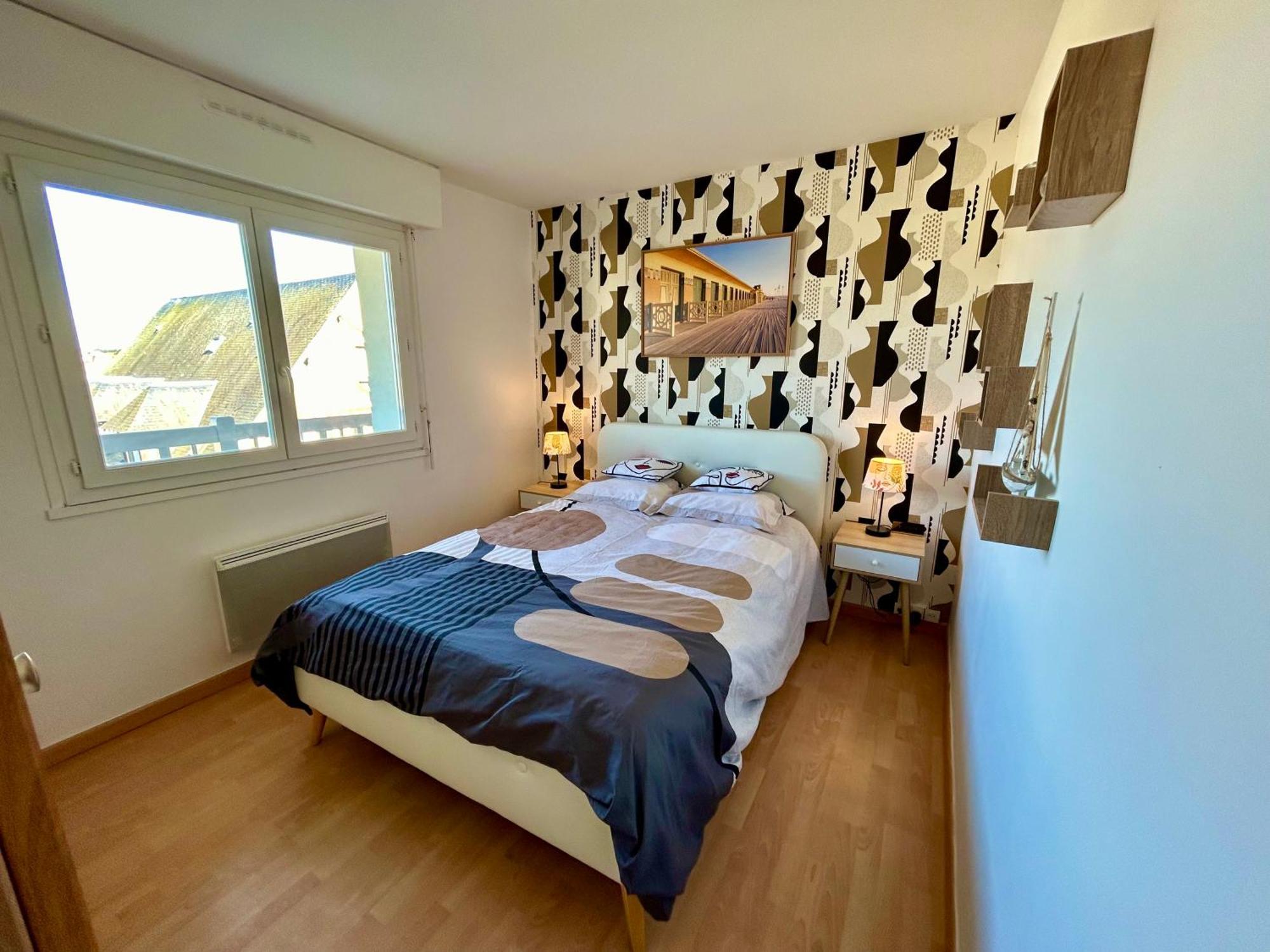 Appartement Vue Mer - 30 M De La Plage - 5 Minutes A Pied Du Centre Ville Et Du Casino Villers-sur-Mer Ngoại thất bức ảnh