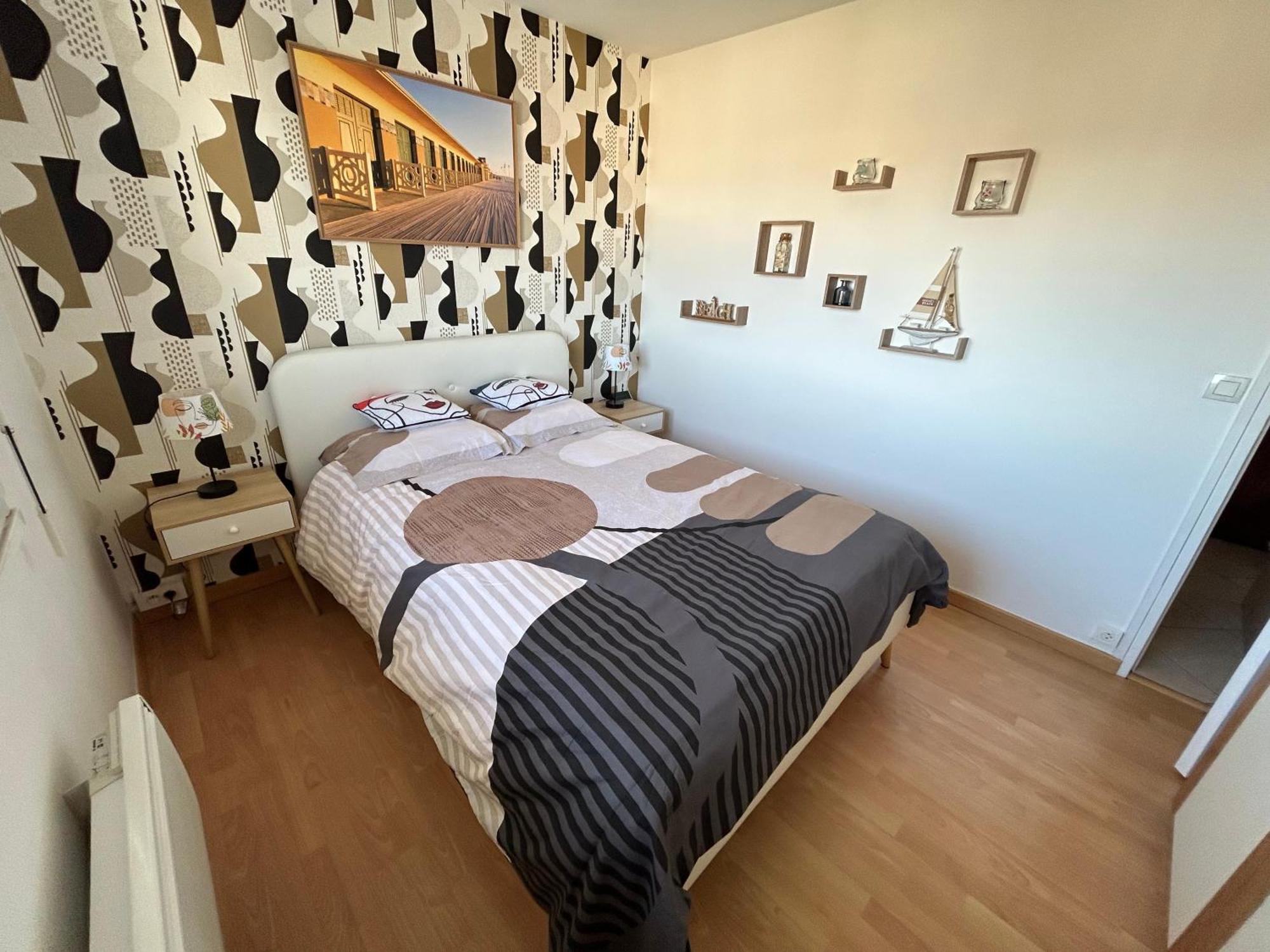 Appartement Vue Mer - 30 M De La Plage - 5 Minutes A Pied Du Centre Ville Et Du Casino Villers-sur-Mer Ngoại thất bức ảnh